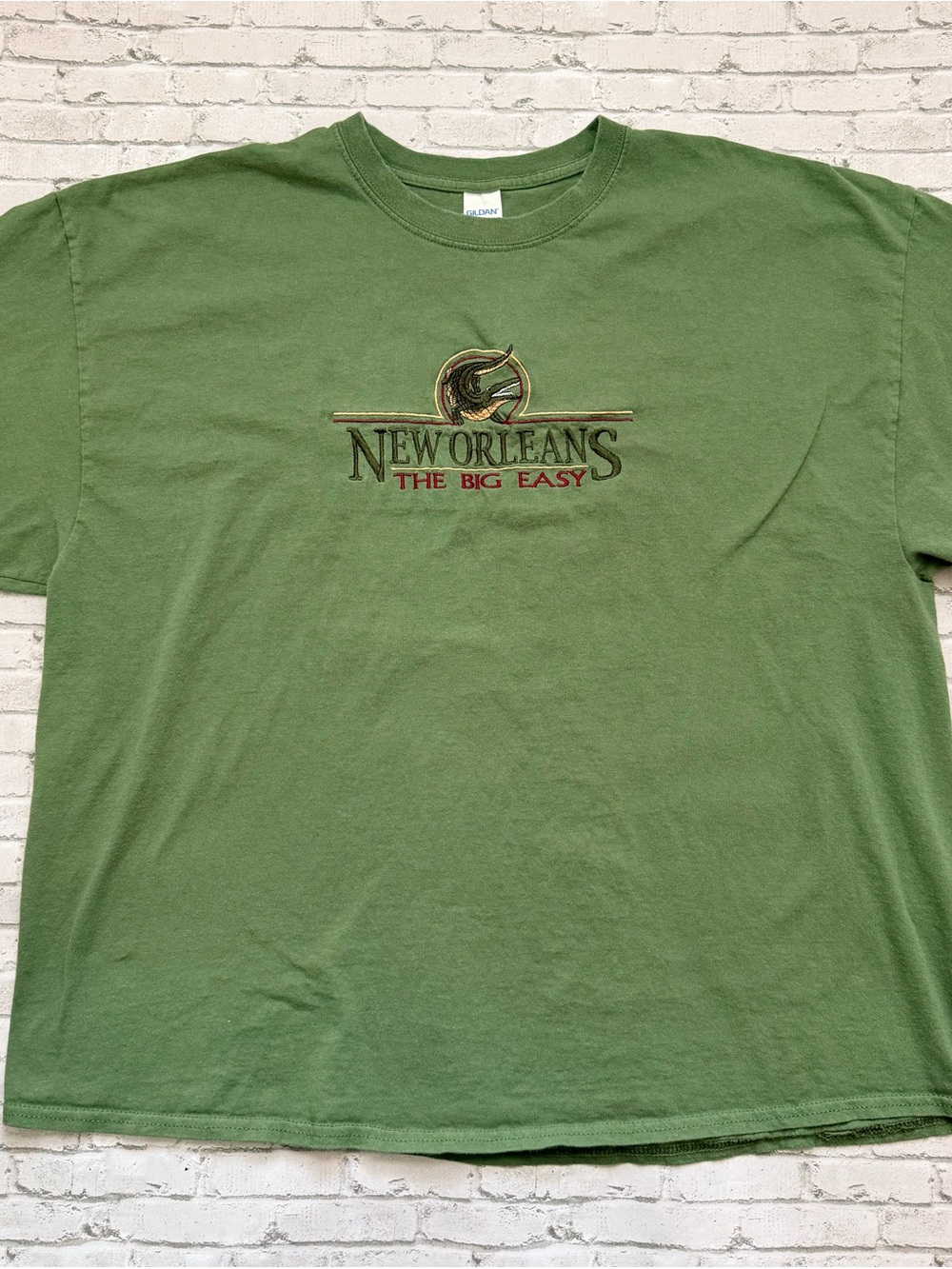 Men’s New Orleans The Big Easy Embroidered Short Sleeve Tee